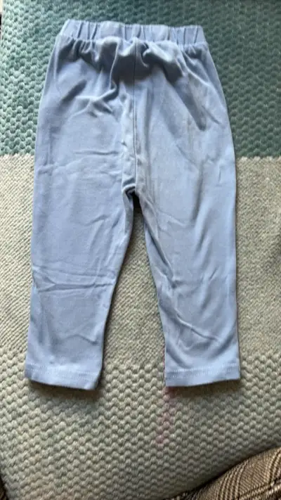 Leggins de bebé azules talla 12M Pillin - miniatura 4