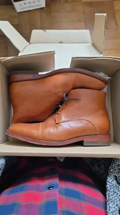 Zapatos de cuero café Bastardo Sarto - miniatura 1