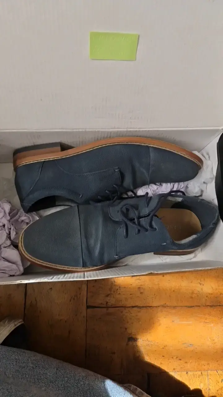 Zapatos de vestir azul para hombre Basement - 1