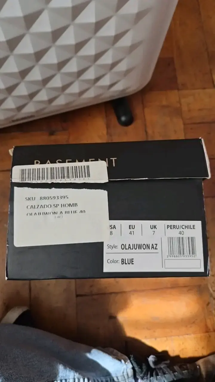 Zapatos de vestir azul para hombre Basement - 2