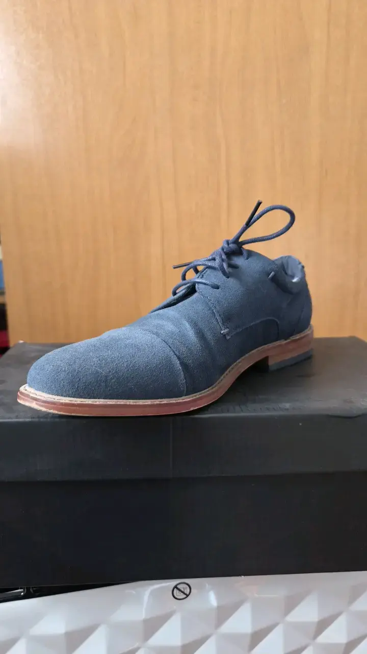 Zapatos de vestir azul para hombre Basement - 4