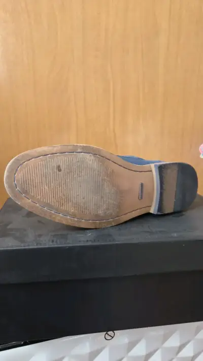 Zapatos de vestir azul para hombre Basement - miniatura 5