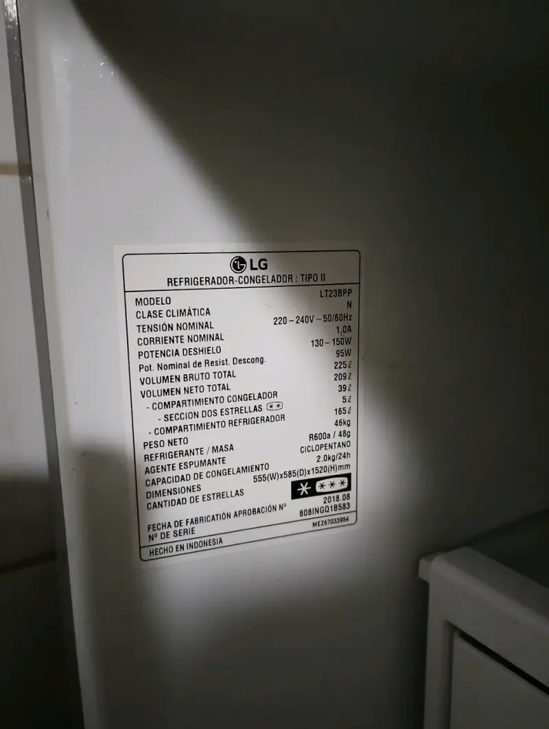Refrigerador LG Inverter Linear - 5