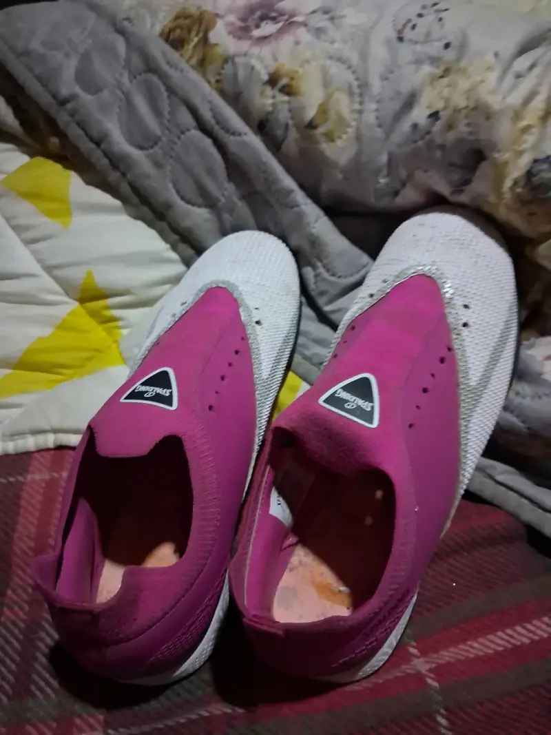 Zapatillas deportivas Spalding rosadas y blancas - 3