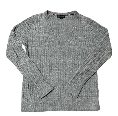 Suéter gris Tommy Hilfiger - miniatura 1