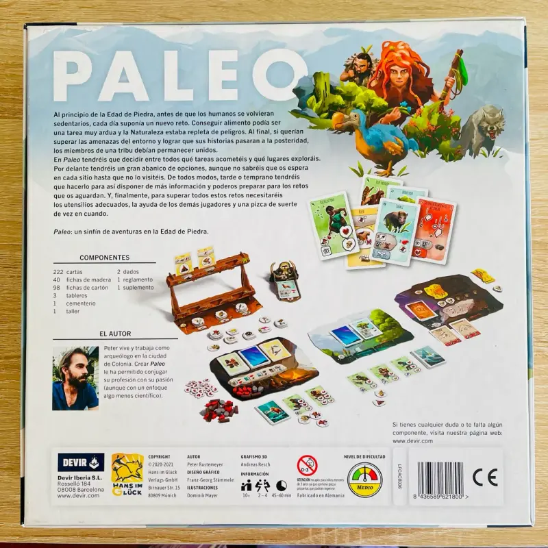 Juego de mesa Paleo de aventuras cooperativas - 2