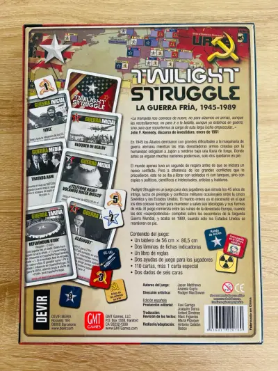 Juego de mesa Twilight Struggle La Guerra Fría - miniatura 2