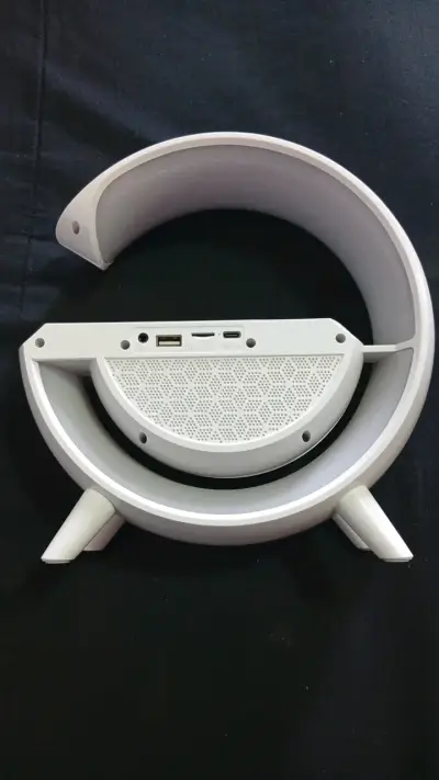 Lámpara LED con altavoz Bluetooth y cargador inalámbrico - miniatura 2