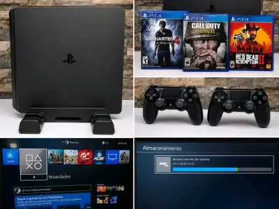 Consola PS4 Slim 1TB - miniatura 1