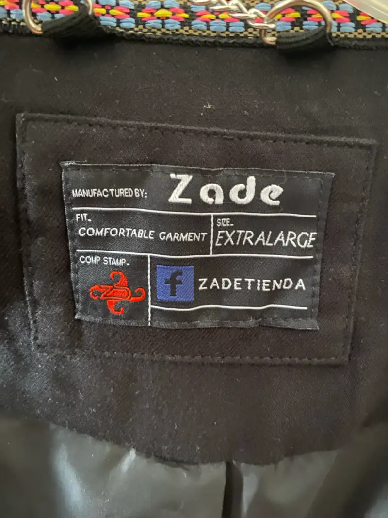Chaqueta negra Zade talla XL - 2