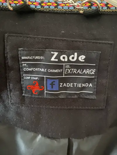 Chaqueta negra Zade talla XL - miniatura 2