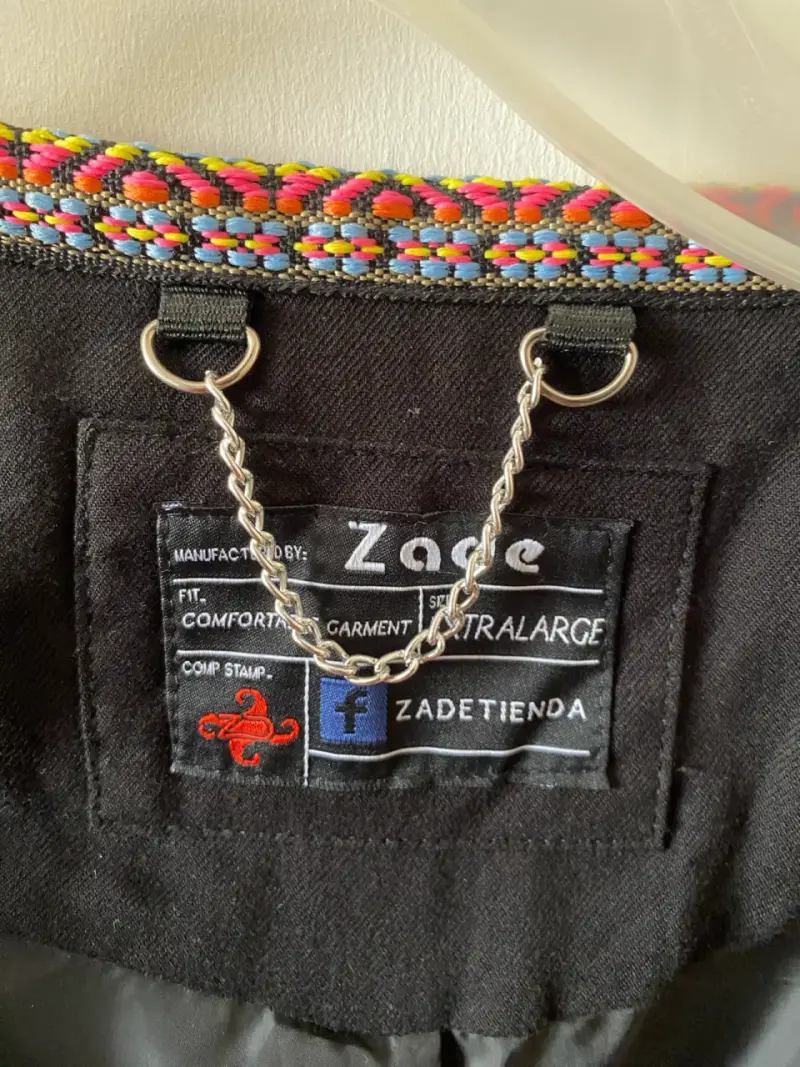 Chaqueta negra Zade talla XL - 3