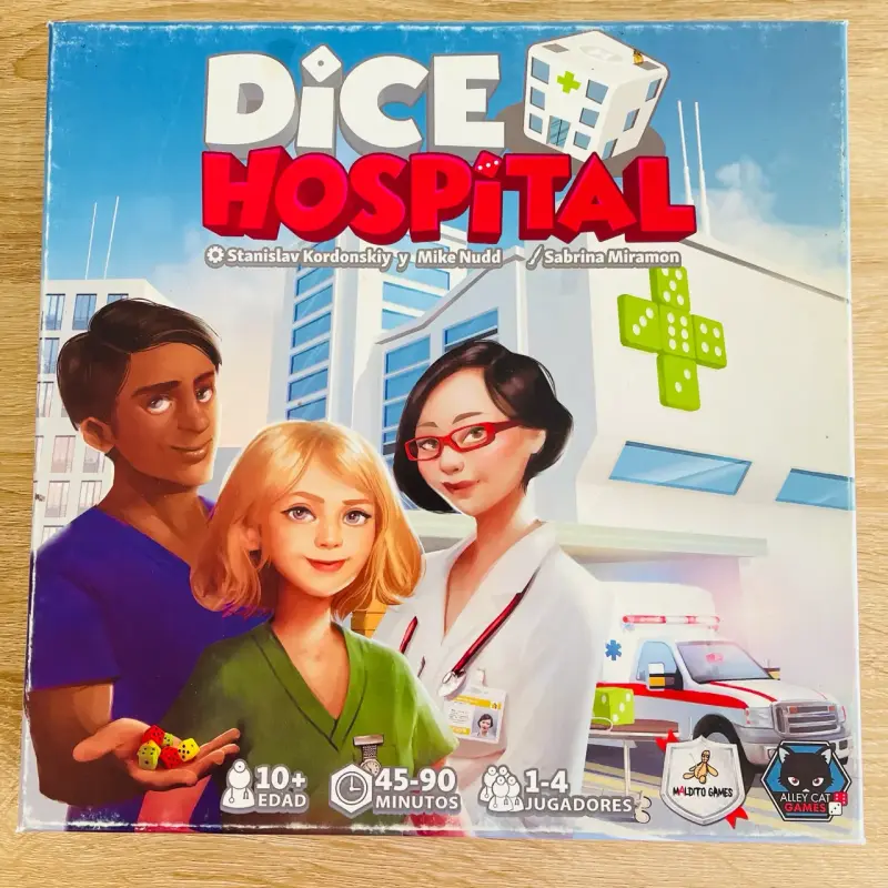 Juego de mesa Dice Hospital para 1-4 jugadores - 1