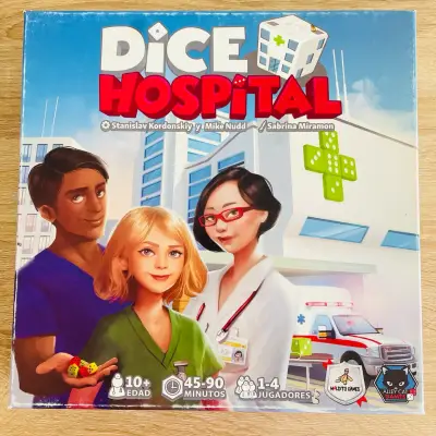 Juego de mesa Dice Hospital para 1-4 jugadores - miniatura 1