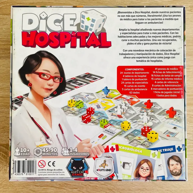 Juego de mesa Dice Hospital para 1-4 jugadores - 2