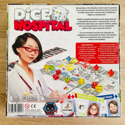 Juego de mesa Dice Hospital para 1-4 jugadores - miniatura 2