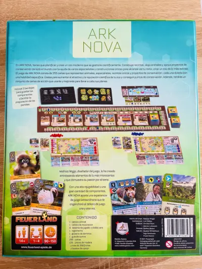 Juego de Mesa Ark Nova de Estrategia y Conservación - miniatura 2