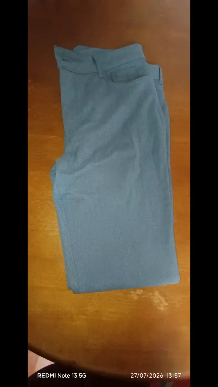 Polera Verde Manga Larga Talla L - 3