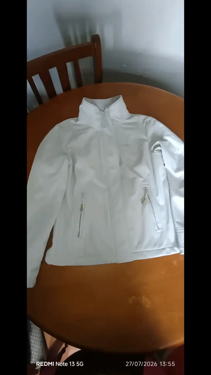 Polera Verde Manga Larga Talla L - 5