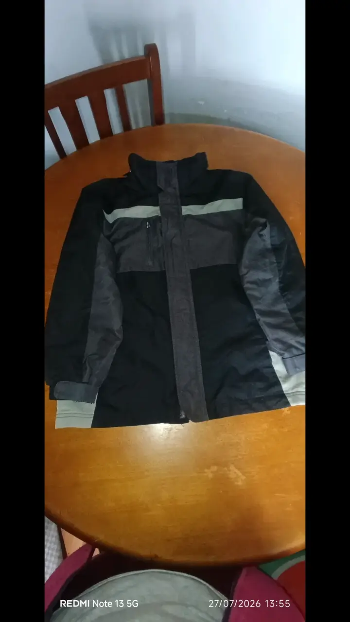 Polera Verde Manga Larga Talla L - 6