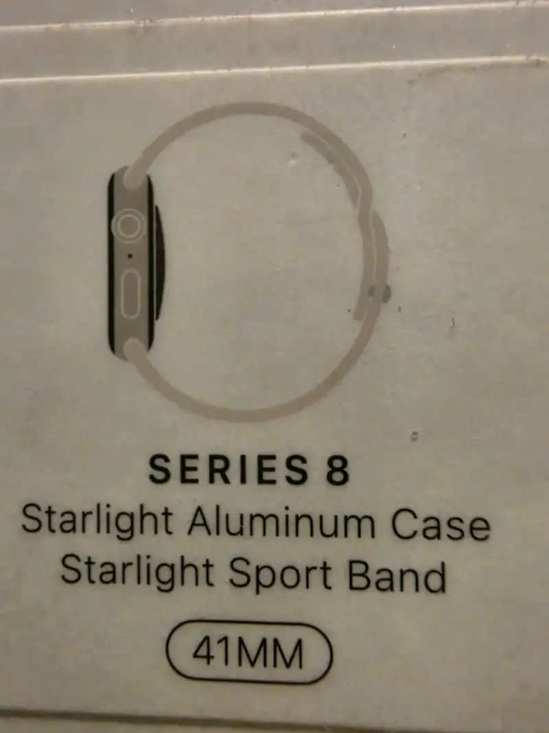 Apple Watch Series 8 Aluminio 41mm Starlight - 2