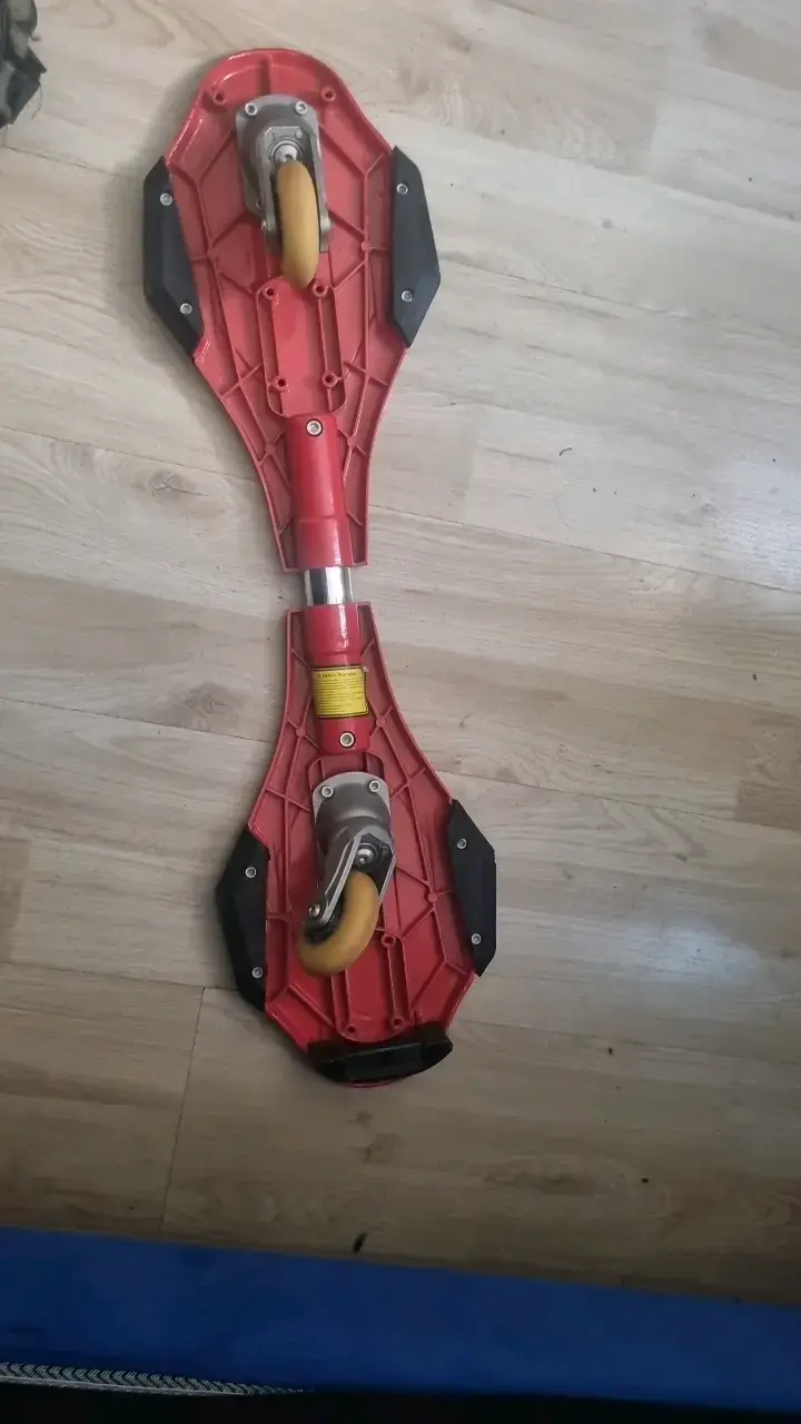 Waveboard Vigor Board rojo con funda - 2