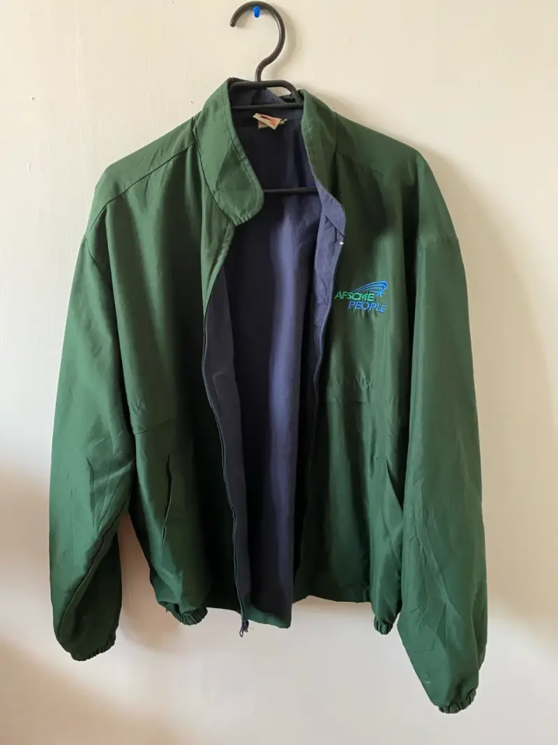 Chaqueta verde Union Line talla XL - 1