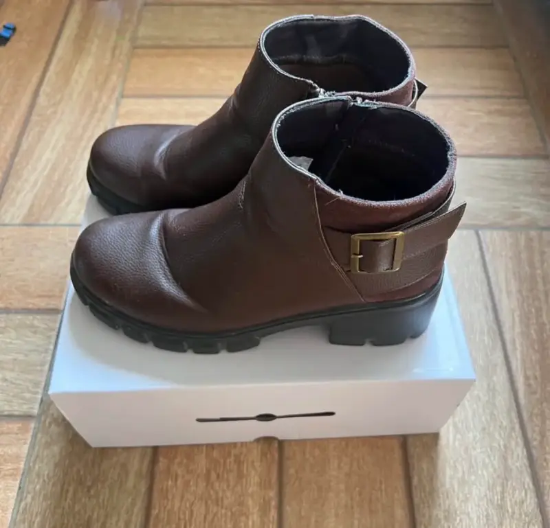 Botines marrones con hebilla Rainforest - 1