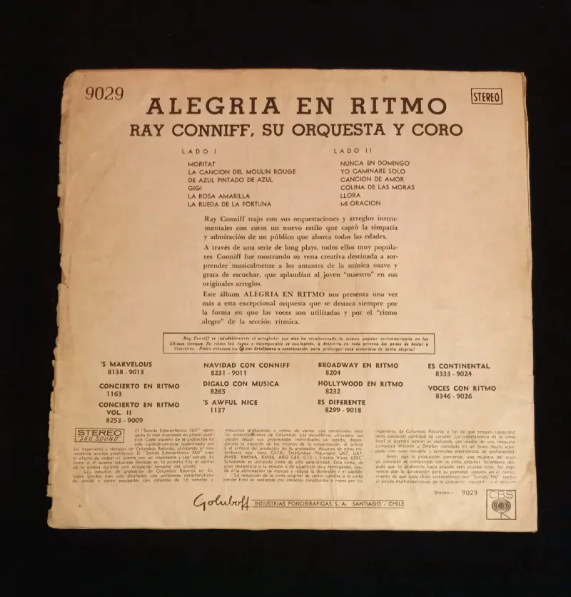 Ray Conniff - Alegría en Ritmo - 2