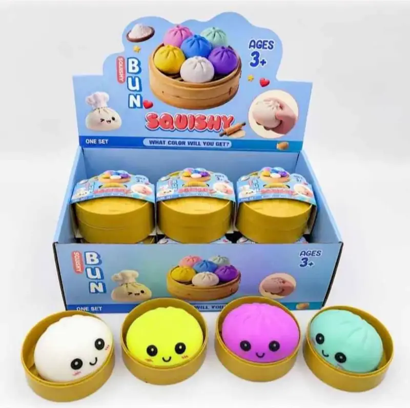 Set de Squishies Bun para Niños