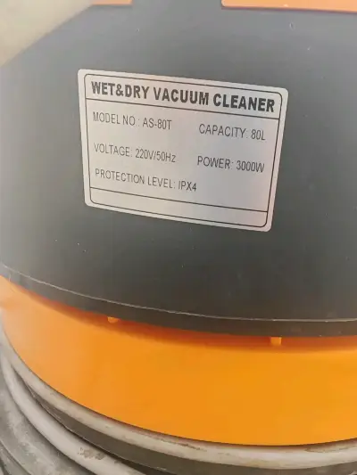 Aspiradora Industrial Wet & Dry 80L 3000W - miniatura 2