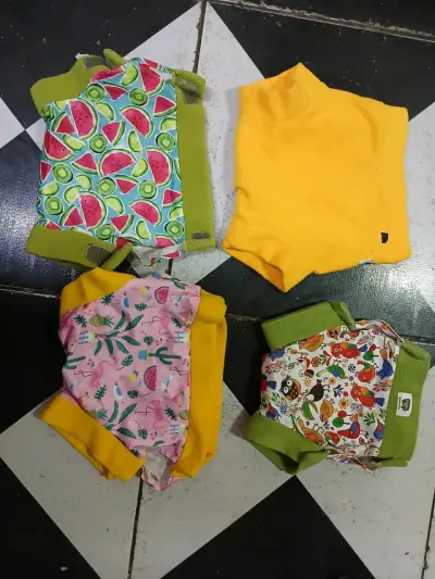 Lote Fundas para pañales reutilizables nocturnos - miniatura 2