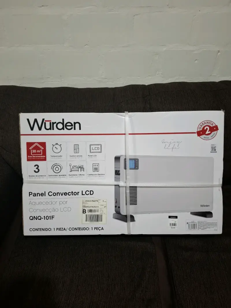 Panel convector LCD Würden para calefacción - 2