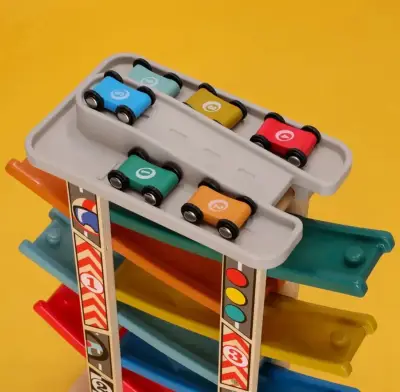 Pista de autos vertical para niños - miniatura 3