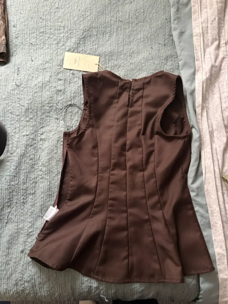 Top marrón Sybilla talla XS nuevo - 2