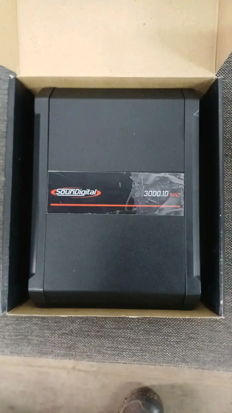 Amplificador Soundigital Nano 3000.1D para autos - 3