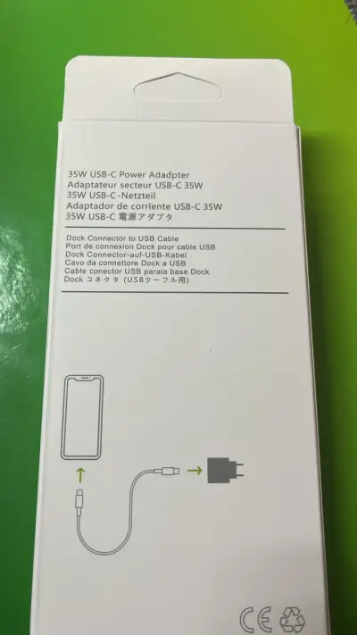 Adaptador de Corriente USB-C 35W con Cable - miniatura 2