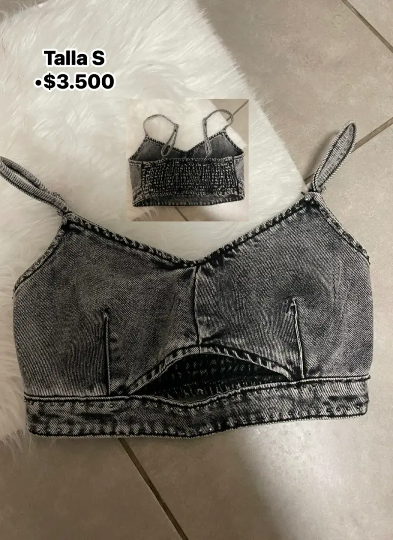 Shorts de lentejuelas negros talla S - 2
