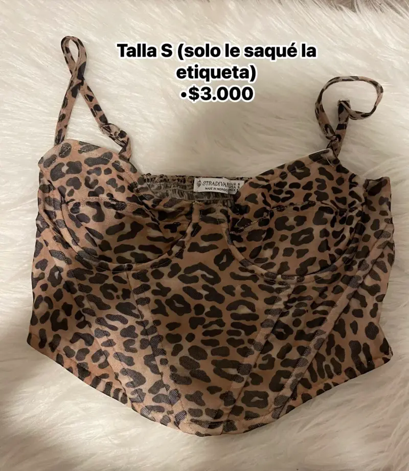 Jeans de tiro alto azul talla 38/40 - 3