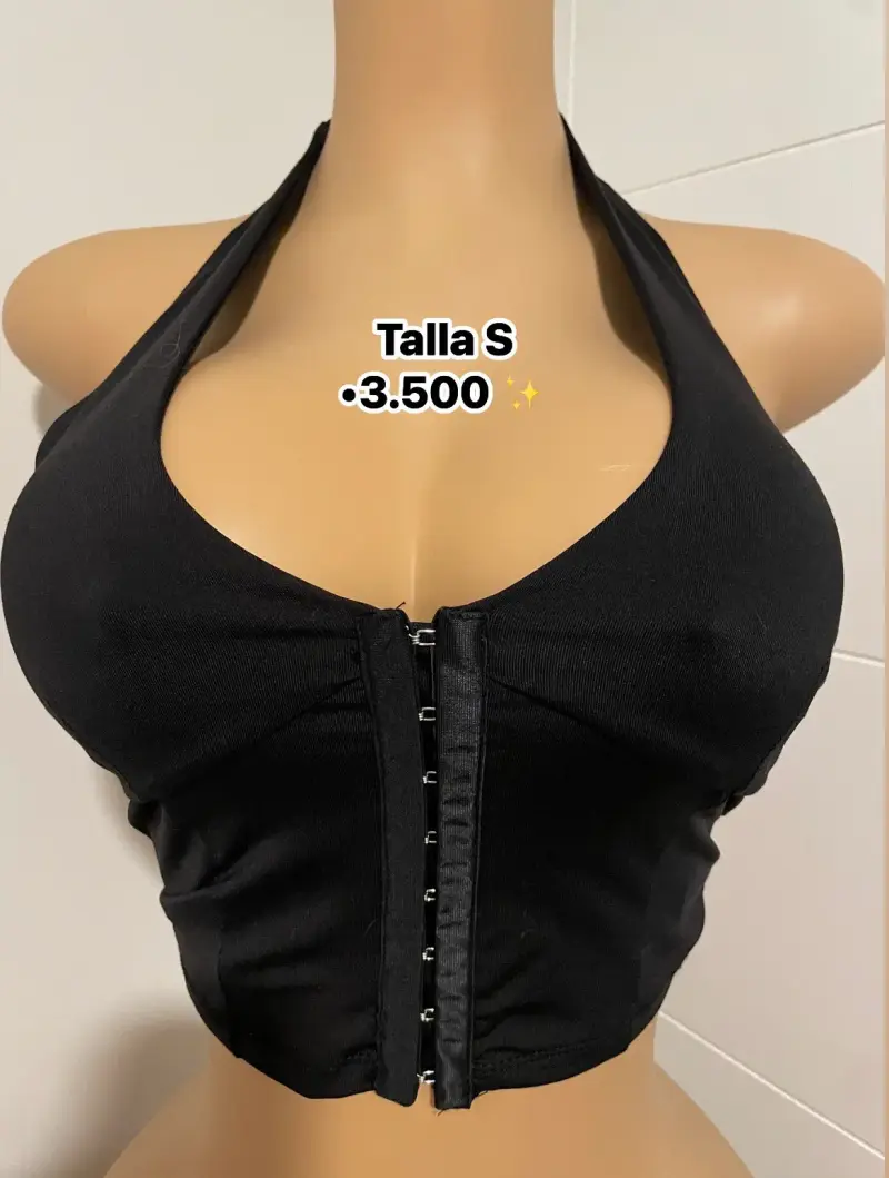 Jeans de tiro alto azul talla 38/40 - 6