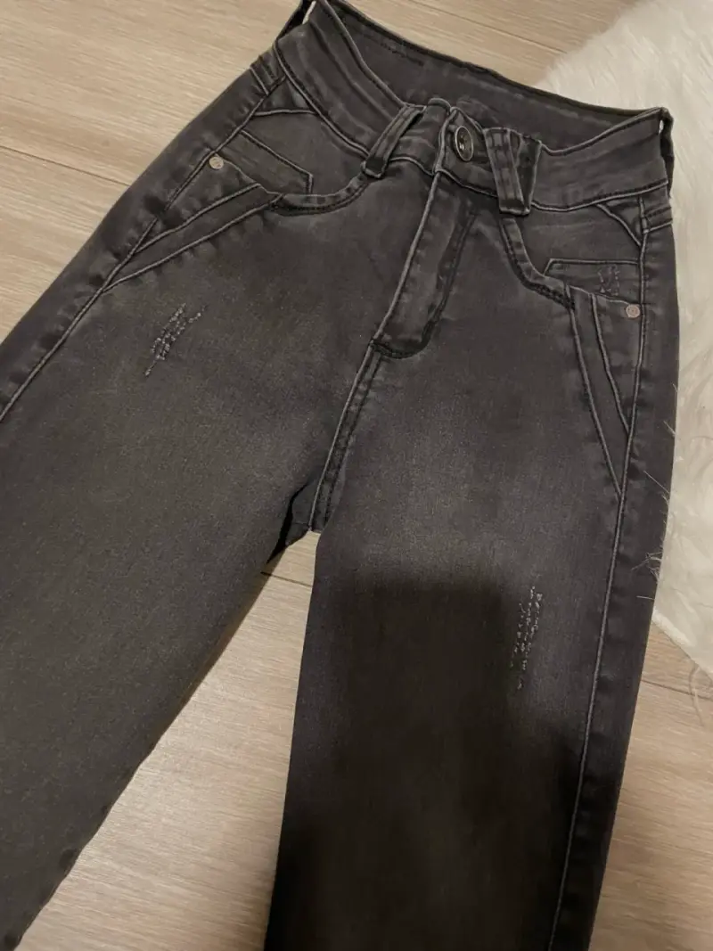 Jeans Push Up Talla 38 Negro - 2