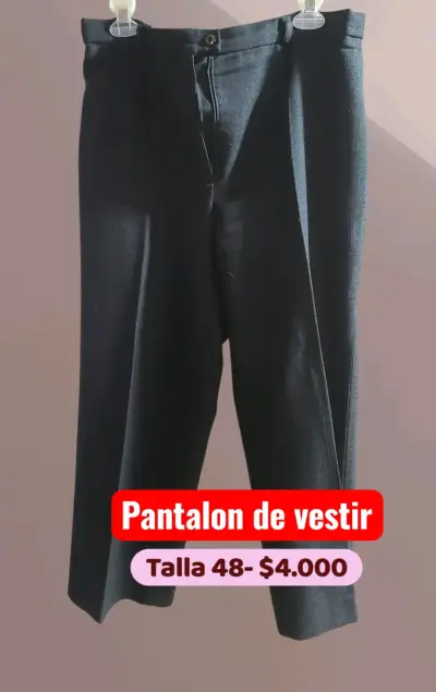 Pantalón de vestir para mujer talla 48 - miniatura 3