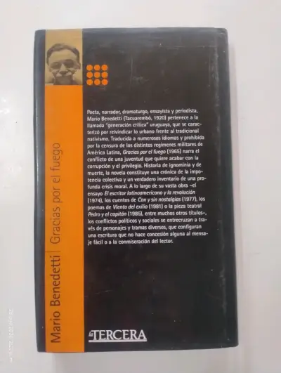 Libro 'Gracias por el fuego' de Mario Benedetti - miniatura 2