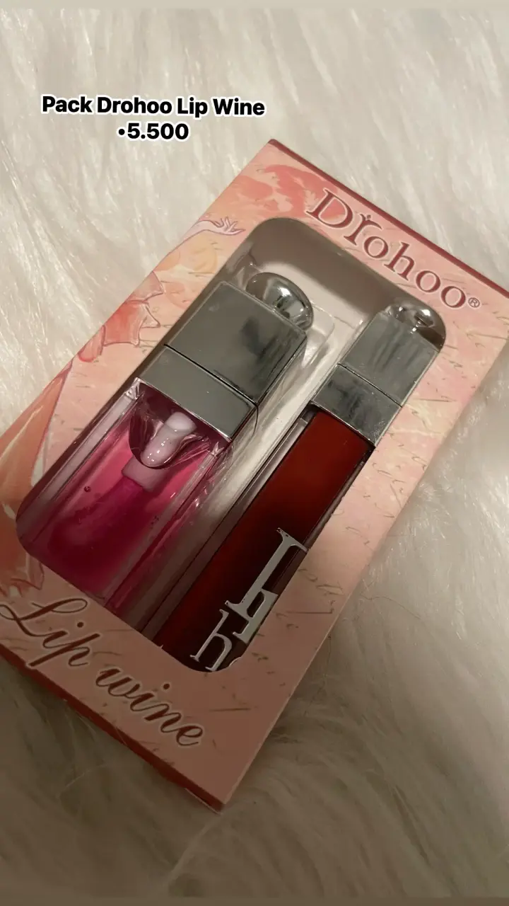 Set de Labiales Drohoo Lip Wine y Más - 1