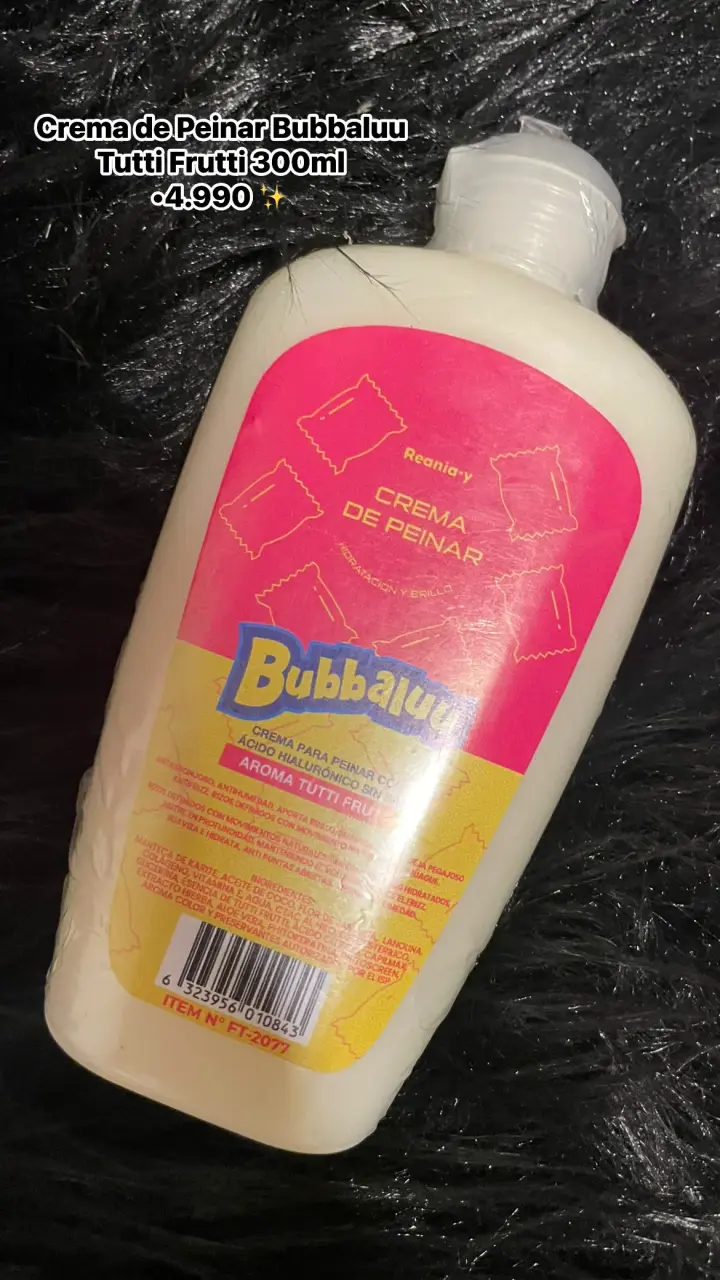 Crema de Peinar Bubbaluu Tutti Frutti 300ml - 1