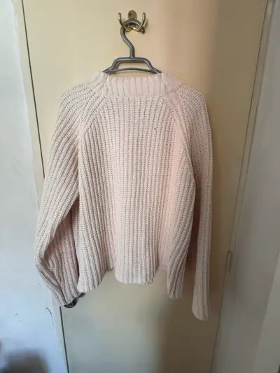 Suéter de punto beige Opposite XL - miniatura 3