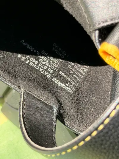 Sandalias de cuero negro Bata - miniatura 5