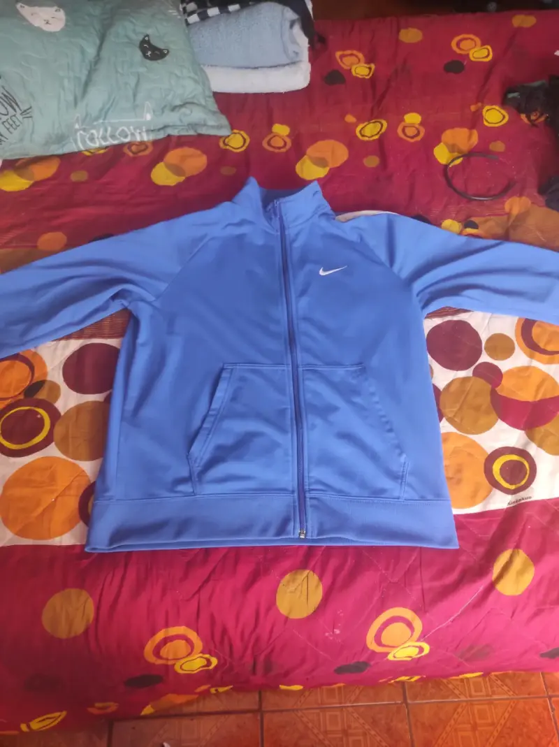 Chaqueta deportiva azul Nike para hombre - 4