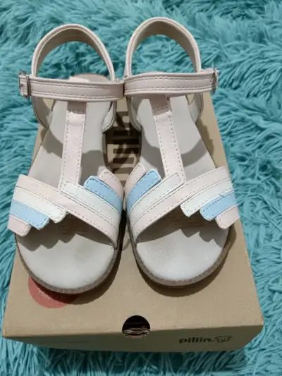 Sandalias para niña Pillin color rosa y azul - miniatura 1