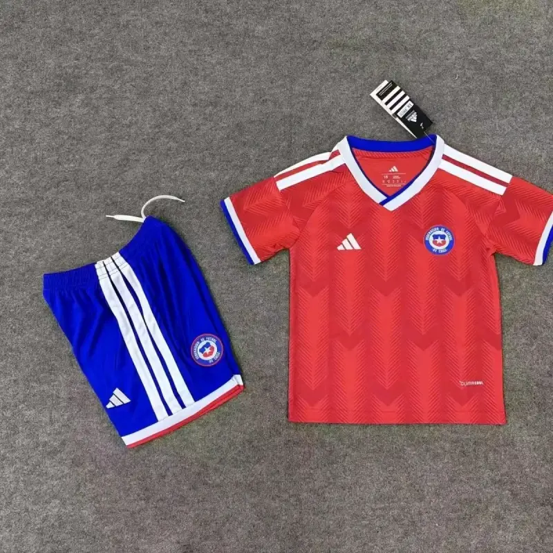 Conjunto de fútbol infantil Chile Adidas